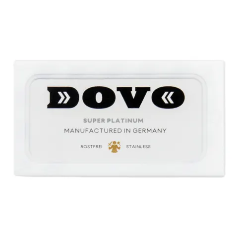 Dovo solingen super platinum double edge żyletki do golenia, 10 sztuk