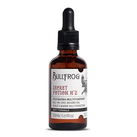 Bullfrog all-in-one beard oil secret potion no.2 - olejek do brody, 50ml