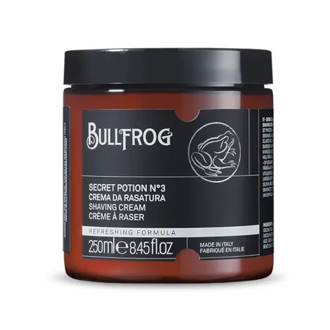 Bullfrog shaving cream - krem do golenia secret potion no.3, 250ml