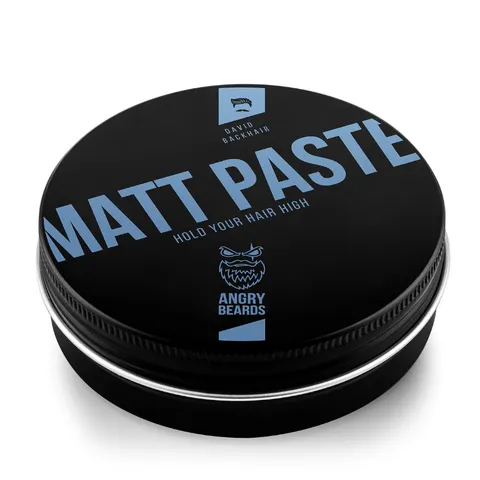Angry beards pasta do włosów matt paste david backhair, 100g