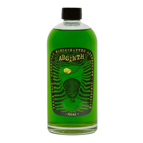 Pan drwal freak show - absinth aftershave woda po goleniu, barber size, 500ml