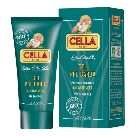 Cella milano bio aloe vera żel przed goleniem do wrażliwej skóry, 75ml