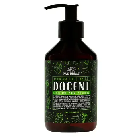 Pan drwal docent szampon do włosów do skóry wrażliwej, 250ml