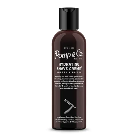 Pomp & co. hydrating shave cream - nawilżający krem do golenia, 100ml