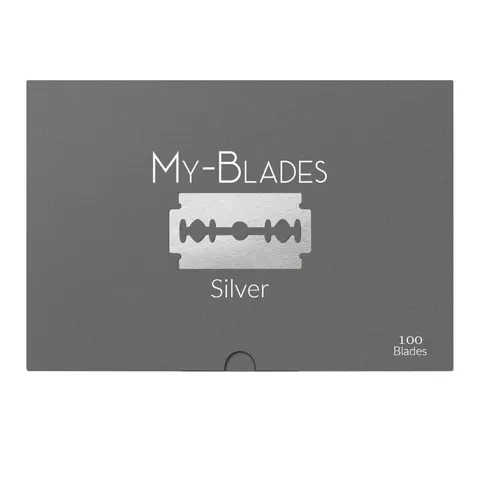 My-blades silver double edge razor blades żyletki do golenia 100 sztuk