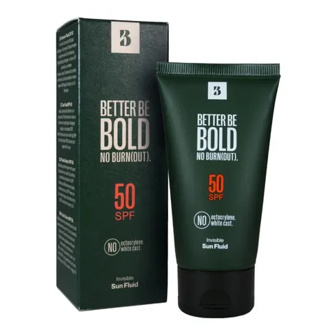 Better be bold invisible sun fluid spf50 ochronny krem do twarzy i łysej skóry głowy, matujący, 50ml