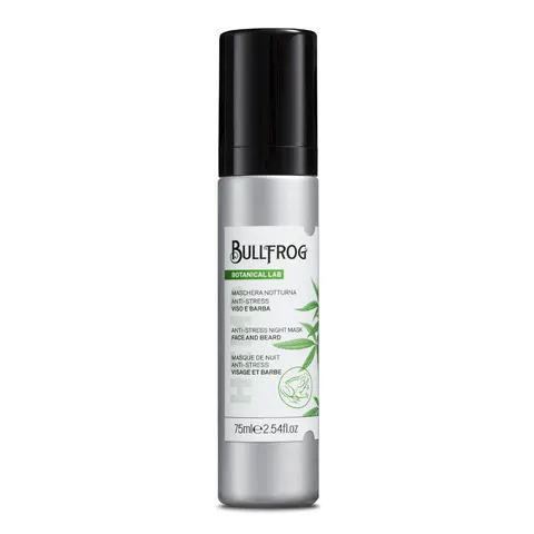 Bullfrog anti-stress night mask - maska do twarzy i brody na noc, 75ml