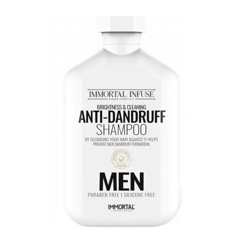 Immortal anti-dandruff przeciwłupieżowy szampon do włosów, 500ml