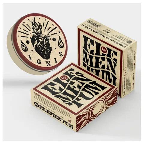 By elementum ignis wax pomade - wosk do włosów, 100ml