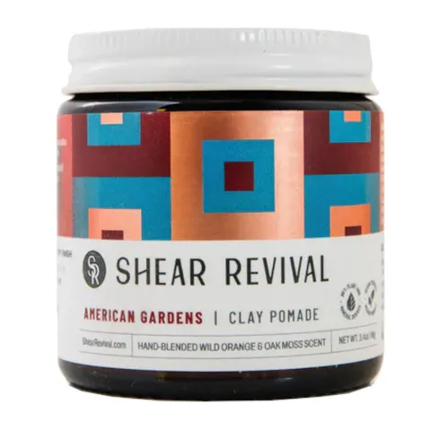 Shear revival american gardens clay pomade - glinka do włosów, 96g