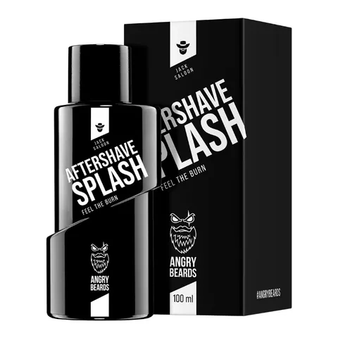 Angry beards aftershave splash jack saloon woda po goleniu, 100ml