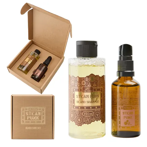 Pan drwal steam punk beard care set - zestaw prezentowy do brody