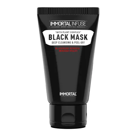 Immortal black mask peel-off oczyszczająca maska do twarzy, 150ml