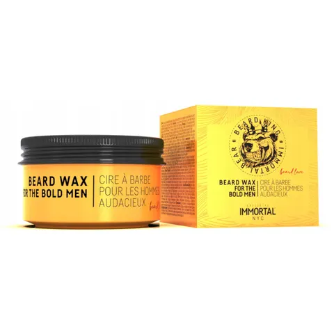 Immortal nyc beard king wax wosk do brody i wąsów, 50ml