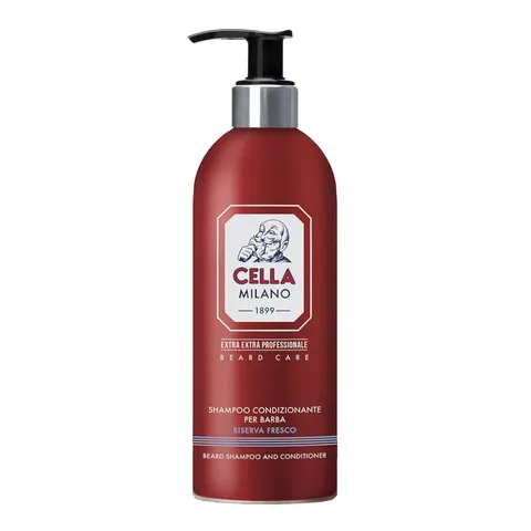 Cella milano prof riserva fresco szampon i odżywka do brody, 500ml