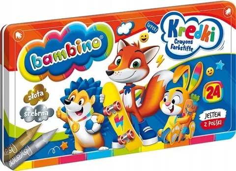 Kredki świecowe Bambino 24 szt.