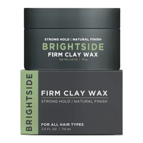Brightside firm clay wax - wosk do włosów, 74g