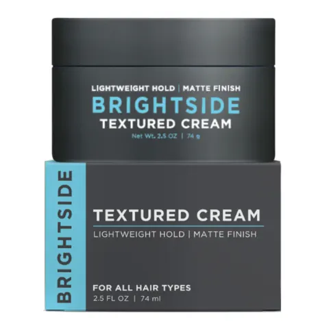 Brightside textured cream - glinka do włosów nadająca objętości i tekstury, 74g