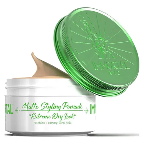 Immortal nyc extreme dry look matte - matowa pomada do włosów, 150ml