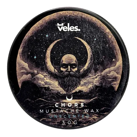 Veles chors strong mustache wax - wosk do wąsów, bezzapachowy, 30g