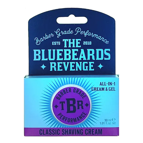 The bluebeards revenge classic shaving cream - krem do golenia, travel size, 30ml