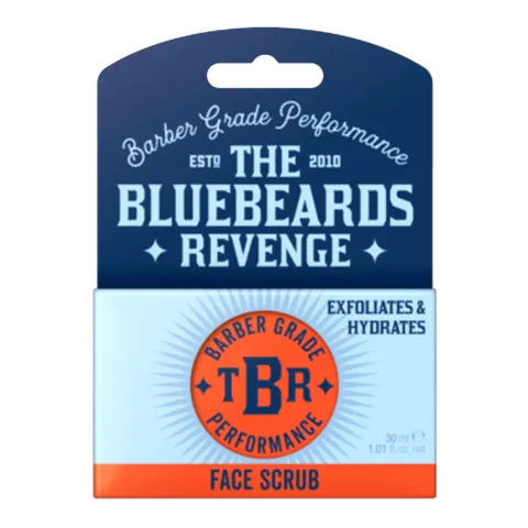 The bluebeards revenge face scrub - peeling do twarzy dla mężczyzn, travel size, 30ml