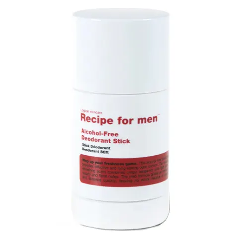 Recipe for men: dezodorant w sztyfcie, bez alkoholu, vegan, 75ml