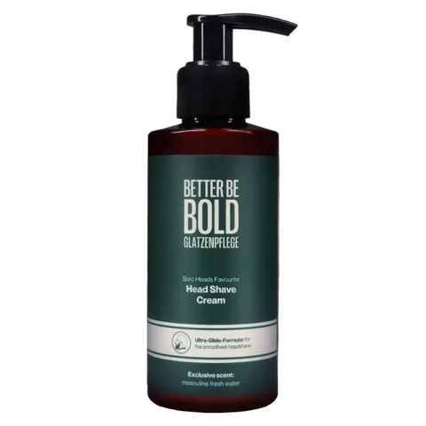 Better be bold head shave cream with ultra-glide-effect - krem do golenia głowy, 150ml