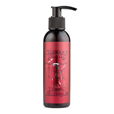 Cyrulicy szampon do brody cherry bomb, 140ml