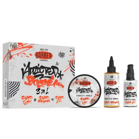 Marmara barber beard set tobacco & vanilla - zestaw do brody
