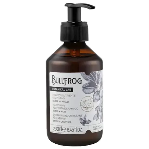Bullfrog nourishing restorative shampoo - szampon do włosów i brody, 250ml