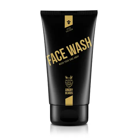 Angry beards żel do mycia twarzy jack saloon 150ml