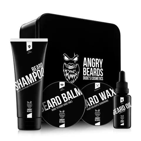 Angry beards beard grooming set - zestaw do pielęgnacji brody