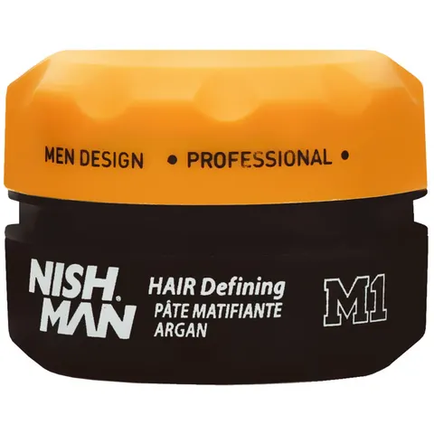 Nishman m1 matte paste argan - pasta do stylizacji włosów, 100ml