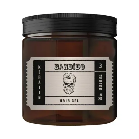 Bandido keratin hair gel - żel do włosów, barber size, 500ml