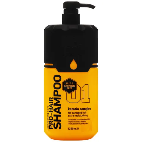 Nishman keratin complex - szampon keratynowy do włosów zniszczonych, 1250ml