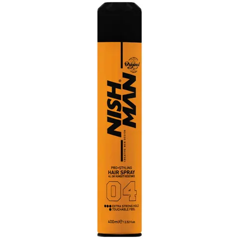 Nishman lakier do włosów extra strong, 400ml