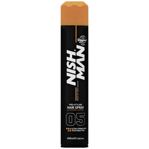 Nishman lakier do włosów ultra strong, 400ml