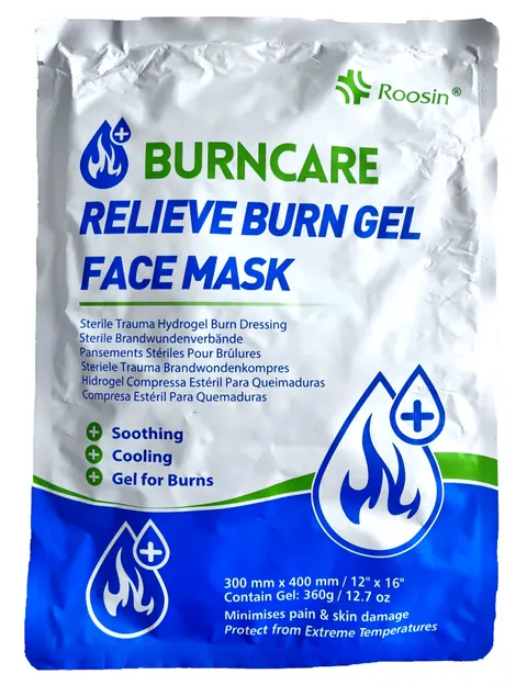 Opatrunek hydrożelowy na oparzenia 30x40 cm BurnCare