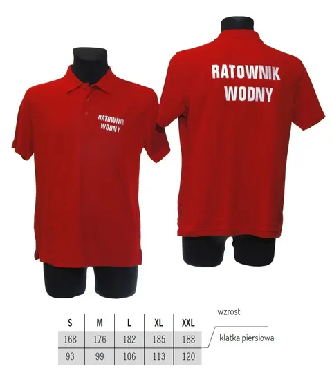 RATOWNIK WODNY - KOSZULKA POLO