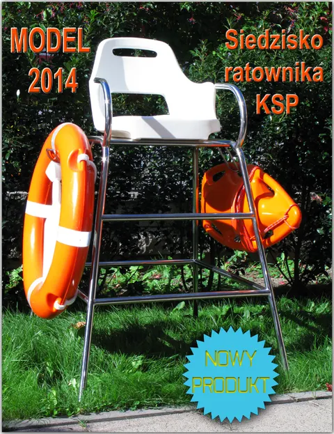 Krzesło / Siedzisko ratownika KSP - CERTYFIKOWANE
