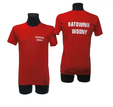T-shirt męski Cool Dry Ratownik Wodny