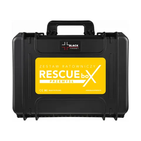 Walizkowy zestaw ratowniczy RESCUEbox – PRZEMYSŁ
