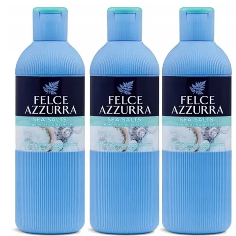 Felce Azzurra żel pod prysznic Sali Marini Sea Salts 3x 650ml