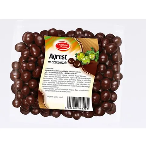Agrest w Czekoladzie draże Owocowe w Czekoladzie 140g