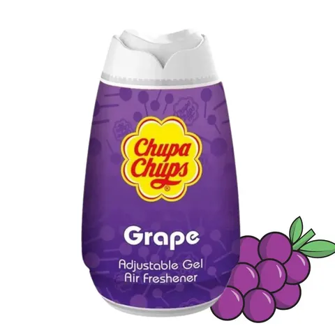 Chupa Chups żelowy odświeżacz powietrza Grape winogrono 221g