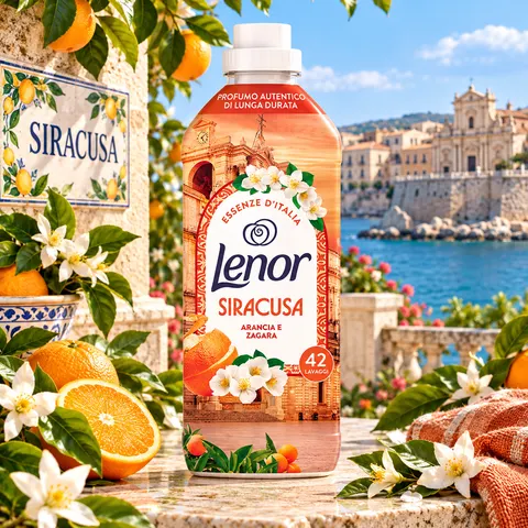 Lenor Siracusa płyn do płukania tkanin o cytrusowym zapachu 42pł 882ml