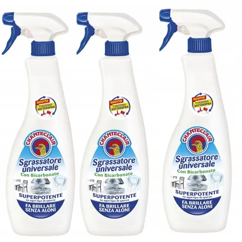 Chanteclair Sgrassatore Bicarbonato odtłuszczacz z sodą 600ml x3