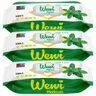 WEWI Platinum chusteczki czyszczące o zapachu mięty x 3 GRUBE i DUŻE 100szt