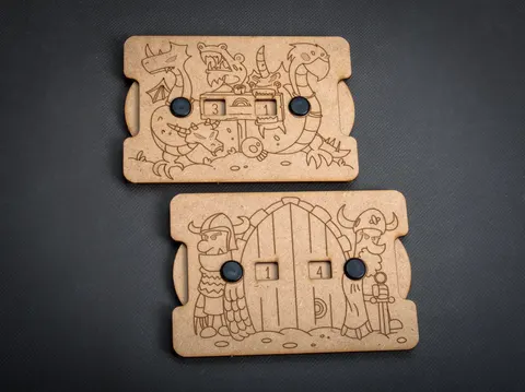 Liczniki Siły do gry Munchkin (2szt)